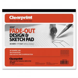 Clearprint 932811ISO Isometric Grid Paper