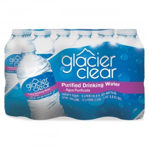 Glacier Clear 500528 Purified Drinking Water