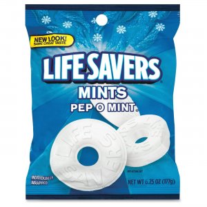 Wrigley 08503 Life Savers Peppermint Hard Candies