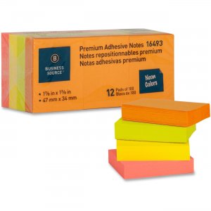 Business Source 16493 Adhesive Note