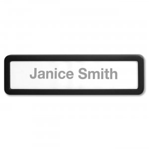 Lorell 80669 Recycled Plastic Cubicle Nameplate
