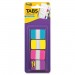 Post-it 686AYPV1IN 1" Solid Color Self-stick Tabs