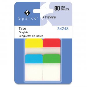 Sparco 34248 1" Durable Tabs