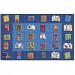 Carpets for Kids 2600 Reading Book Rectangle Seating Rug
