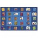 Carpets for Kids 2607 Reading Book Rectangle Seating Rug