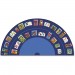 Carpets for Kids 2634 Reading/The Book Semi-circle Rug