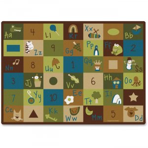 Carpets for Kids 37700 Learning Blocks Nature Design Rug