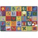 Carpets for Kids 3800 Toddler Alphabet Blocks Rug