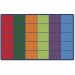 Carpets for Kids 4034 Color Rows 30-space Seating Rug