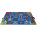 Carpets for Kids 5534 A to Z Animals Area Rug