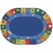 Carpets for Kids 7008 Learning Blocks Oval Seating Rug