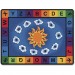 Carpets for Kids 9400 Sunny Day Learn/Play Rectangle Rug