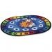 Carpets for Kids 9495 Sunny Day Learn/Play Oval Rug