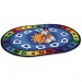 Carpets for Kids 9495 Sunny Day Learn/Play Oval Rug
