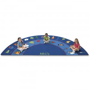 Carpets for Kids 9618 Fun With Phonics Semi-circle Rug