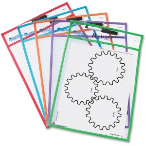 Learning Resources LER0477 Write-and-wipe Pockets