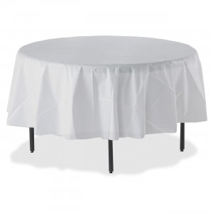 Genuine Joe 10330CT Plastic Round Tablecover