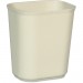 Rubbermaid Commercial 254100BEIG 14qt. Fire Resistant Wastebaskets