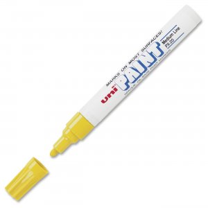 Uni-Ball 63605DZ Uni-Paint Oil-Base Medium Line Markers