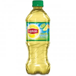 Lipton 92375 Citrus Green Tea Bottle