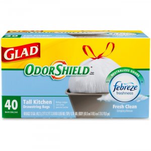 Glad 78361CT OdorShield Fresh Clean Scent