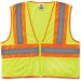 GloWear 21295 Class 2 Two-tone Lime Vest