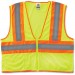 GloWear 21295 Class 2 Two-tone Lime Vest