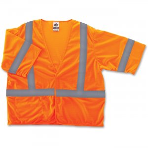 GloWear 22013 Class 3 Orange Economy Vest