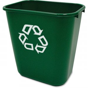 Rubbermaid Commercial 295606GN Recycling Symbol Container