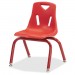 Berries 8124JC1008 Berries Powder-ctd Leg Color 14" Plastic Chair