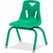 Jonti-Craft 8122JC1119 Jonti-Craft Berries Plastic Chair w/Powder Coated Legs