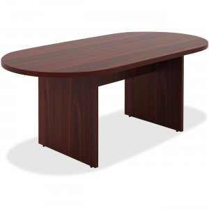 Lorell 34336 Chateau Series Mahogany 6' Oval Conference Table
