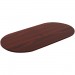 Lorell 34342 Chateau Series Mahogany 8' Oval Conference Tabletop