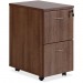 Lorell 69984 Essentials Walnut F/F Mobile Pedestal