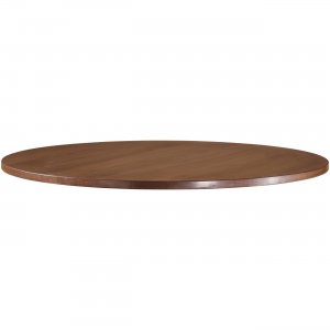 Lorell 69989 Essentials Series Walnut Laminate Round Table