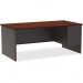 Lorell 79144 Mahogany Laminate/Ccl Modular Desk Series