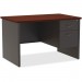 Lorell 79148 Mahogany Laminate/Ccl Modular Desk Series