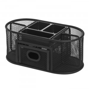 Lorell 84240 Mesh Steel Desktop Organizer