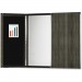 Mayline MNPBLGS Gray Laminate Presentation Bulletin Board