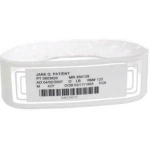 Zebra LB2-ADULT-WL3-ORA OmniBand Wristband