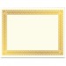 Geographics 47829 Gold Foil Certificate