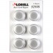 Lorell 52558 Round Cap Rare Earth Magnets