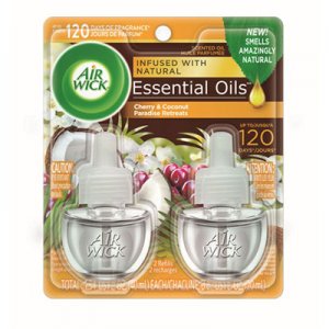 Air Wick RAC91110PK Life Scents Scented Oil Refills, Paradise Retreat, 0.67 oz, 2/Pack