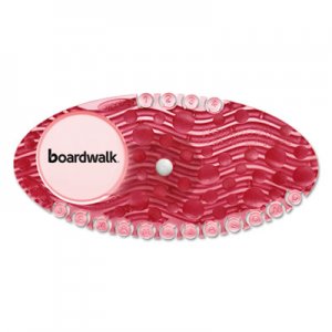 Boardwalk BWKCURVESAPCT Curve Air Freshener, Spiced Apple, Red, 10/Box, 6 Boxes/Carton