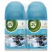 Air Wick 82093CT Freshmatic Ultra Spray Refill, Fresh Waters, Aerosol, 6.17 oz, 2/Pk, 3 Pk/Ct
