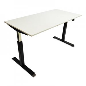 Alera ALEHTPN1B Pneumatic Height-Adjustable Table Base, 26 1/4" to 39 5/8" High, Black