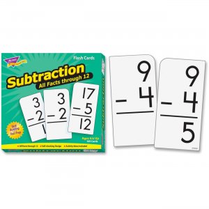 TREND 53202 Subtraction 0-12 All Facts Skill Drill Flash Cards