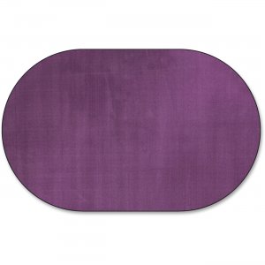 Flagship Carpets AS45PP Classic Solid Color 12' Oval Rug