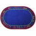 Flagship Carpets FE11059A Know Your ABCs Oval Rug