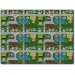 Flagship Carpets FE15116A Places To Go Activity Rug